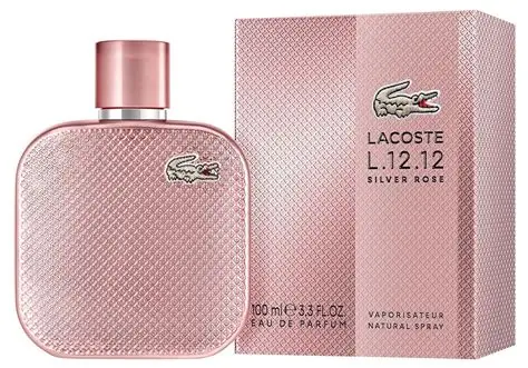 LACOSTE L.12.12 SILVER ROSE